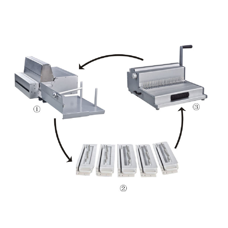 Ciltleme Makineleri MAPIWIRE 360E 3:1 DELME KALIBI KARE Satın Al
