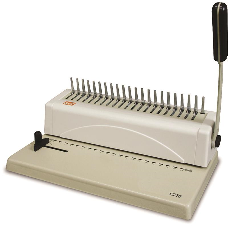 Ciltleme Makineleri SARFF C210 PLASTİK SPİRAL CİLT MAKİNESİ Satın Al