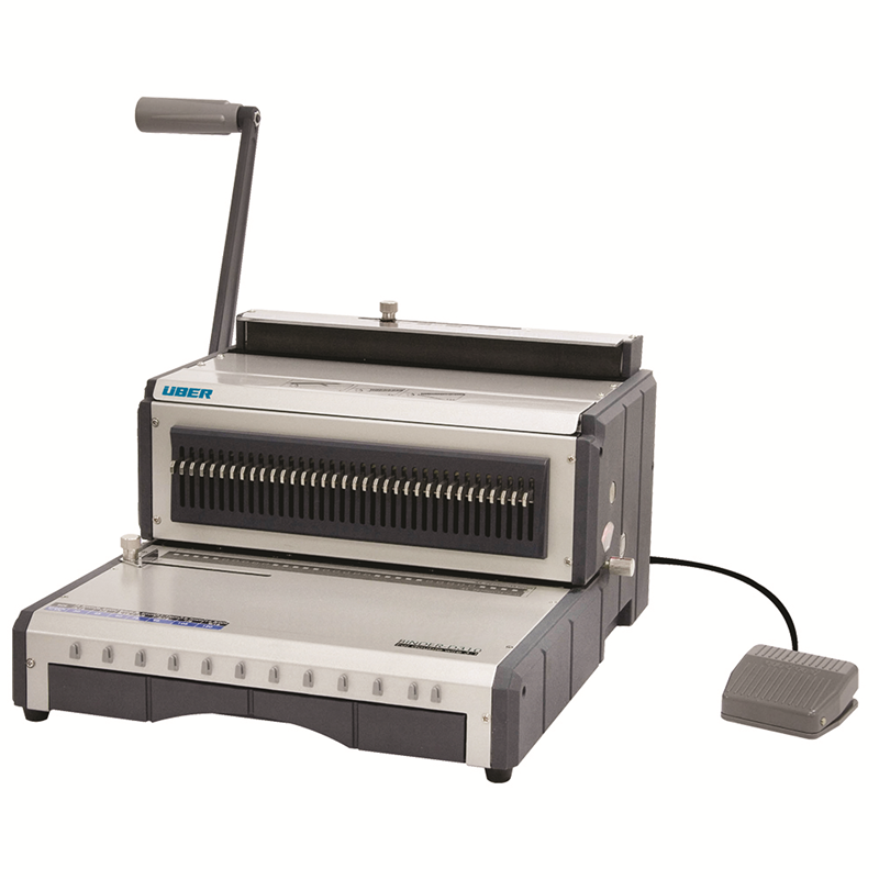 Ciltleme Makineleri UBER D310 ELEKTRİKLİ TEL SPİRAL(3:1) CİLT MAKİNESİ Satın Al