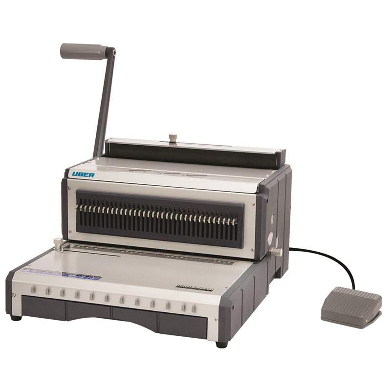 Ciltleme Makineleri UBER D310 ELEKTRİKLİ TEL SPİRAL(3:1) CİLT MAKİNESİ Satın Al
