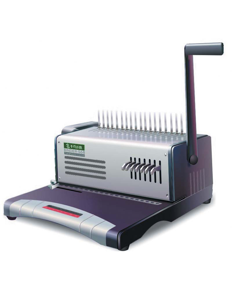 Ciltleme Makineleri UBER S 68 PLASTİK SPİRAL CİLT MAKİNESİ Satın Al