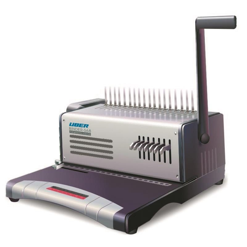Ciltleme Makineleri UBER S 68 PLASTİK SPİRAL CİLT MAKİNESİ Satın Al
