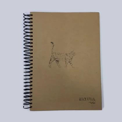 Defterler Art Liva 17x24 Naturel Sert Kapak Spiralli Defter Kareli 80 Yp. Satın Al