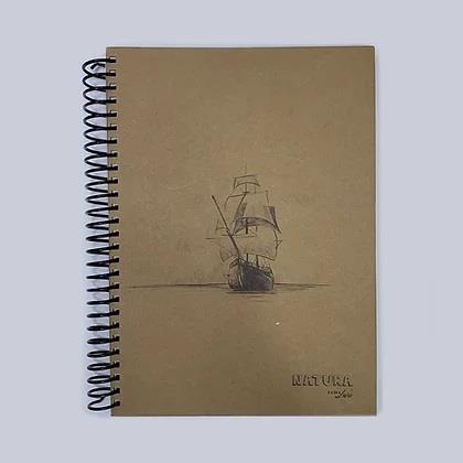 Defterler Art Liva 17x24 Naturel Sert Kapak Spiralli Defter Çizgisiz 80 Yp. Satın Al