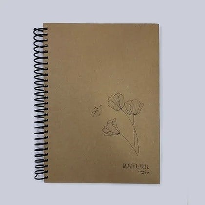 Defterler Art Liva 17x24 Naturel Sert Kapak Spiralli Defter Çizgisiz 80 Yp. Satın Al