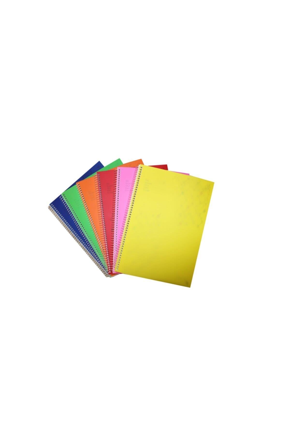 Defterler Color Liva A4 Pp Kapak Spiralli Defter 6'Lı 60 Yaprak Çizgisiz Satın Al