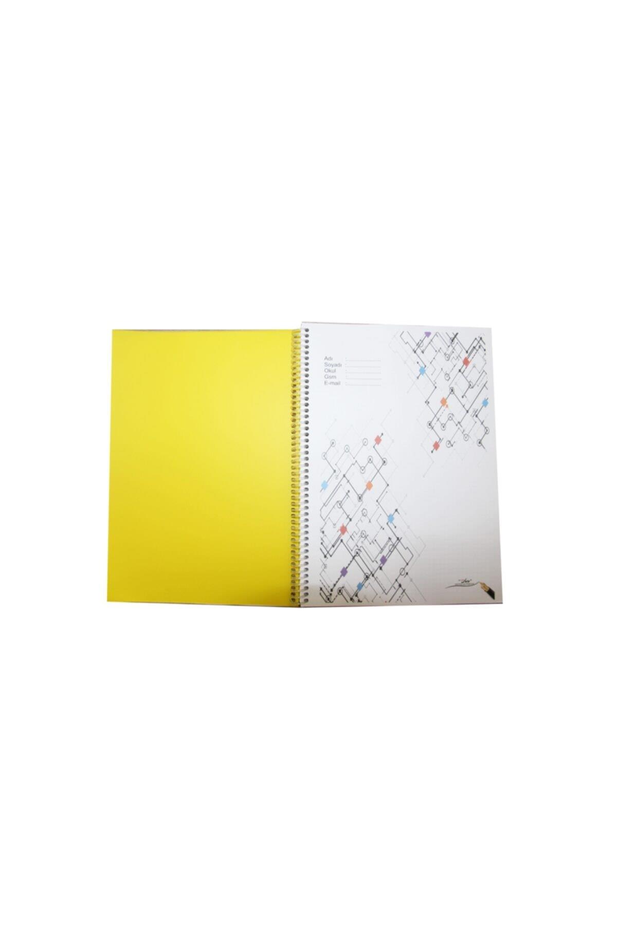 Defterler Color Liva A4 Pp Kapak Spiralli Defter 6'Lı 60 Yaprak Çizgisiz Satın Al