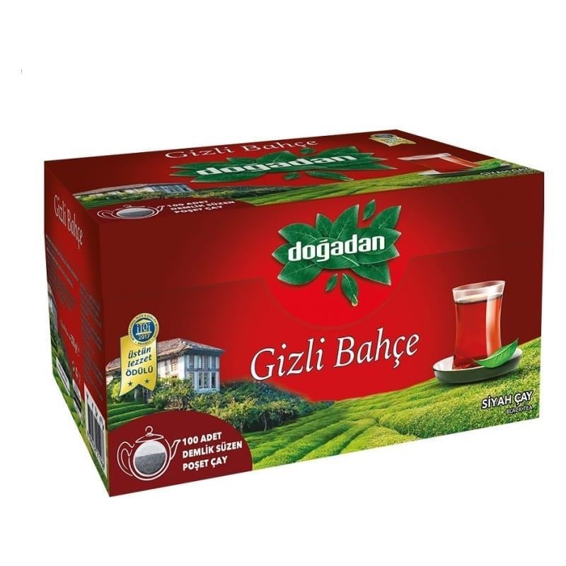 Demlik Poşet Çaylar Doğadan Gizli Bahçe Demlik Poşet Çay 100'lü Paket Satın Al
