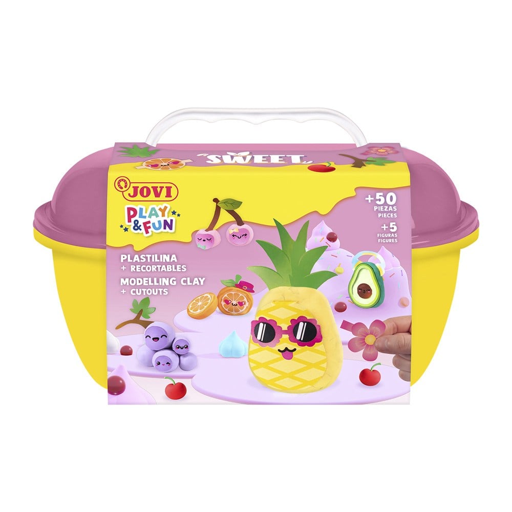 Eğitici Oyuncaklar JOVI 2202 KURUMAYAN OYUN HAMURU PLAY&FUN ŞEKERLER SETİ Satın Al