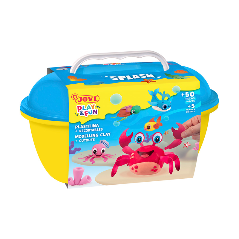 Eğitici Oyuncaklar JOVI 2203 KURUMAYAN OYUN HAMURU PLAY&FUN DENİZ HAYVANLARI SETİ Satın Al