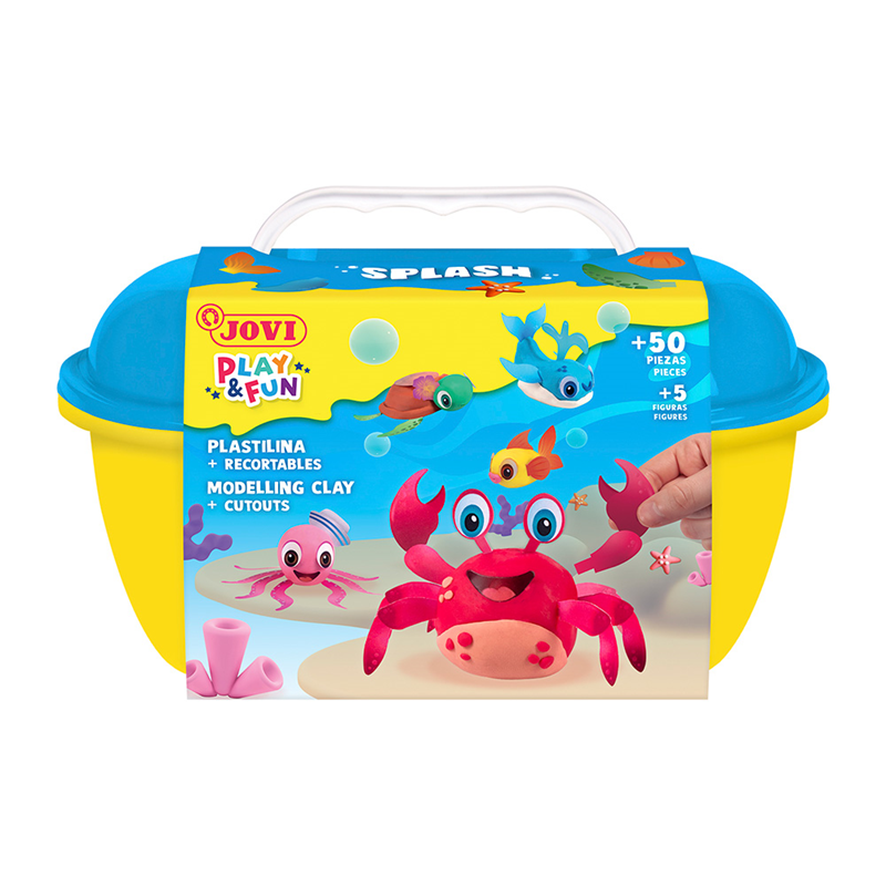 Eğitici Oyuncaklar JOVI 2203 KURUMAYAN OYUN HAMURU PLAY&FUN DENİZ HAYVANLARI SETİ Satın Al
