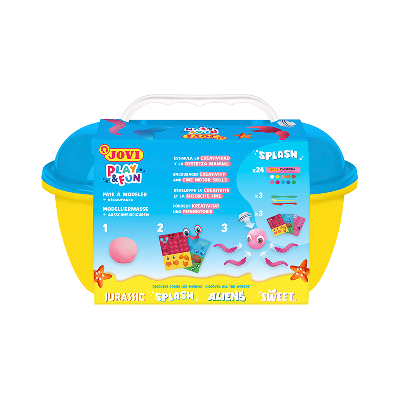 Eğitici Oyuncaklar JOVI 2203 KURUMAYAN OYUN HAMURU PLAY&FUN DENİZ HAYVANLARI SETİ Satın Al