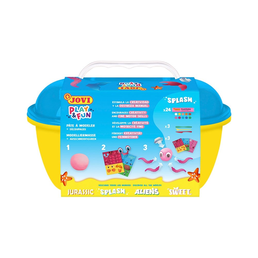 Eğitici Oyuncaklar JOVI 2203 KURUMAYAN OYUN HAMURU PLAY&FUN DENİZ HAYVANLARI SETİ Satın Al