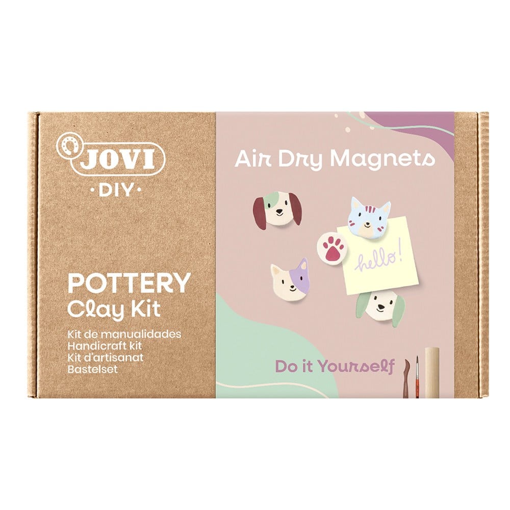 Eğitici Oyuncaklar JOVI 2702 SERAMİK HAMURU MAGNETS KİTİ - MIKNATISLAR Satın Al