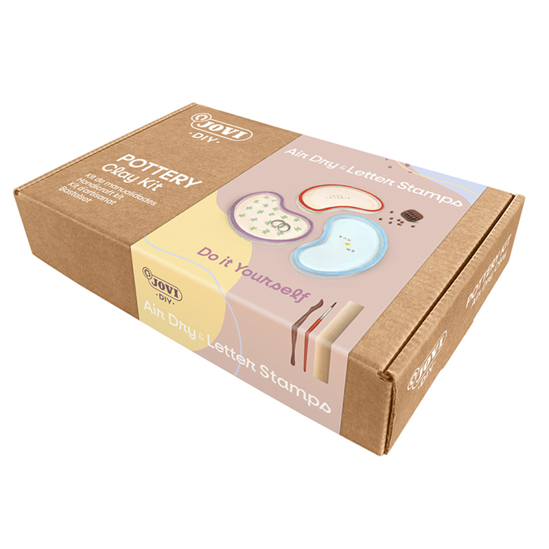 Eğitici Oyuncaklar JOVI 2706 SERAMİK HAMURU LETTER STAMP KİTİ - YAZI BASKILI Satın Al