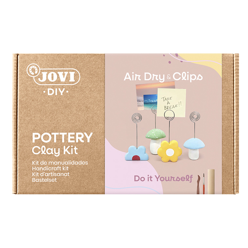 Eğitici Oyuncaklar JOVI 2708 SERAMİK HAMURU CLIPS KİTİ - KLIPS Satın Al