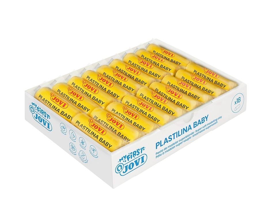 Eğitici Oyuncaklar JOVI 370U 38GR YUMUŞAK OYUN HAMURU SARI - 18'Lİ Satın Al
