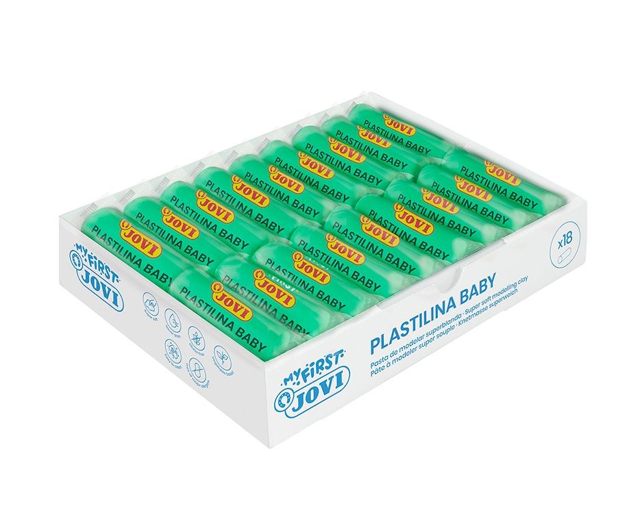 Eğitici Oyuncaklar JOVI 370U 38GR YUMUŞAK OYUN HAMURU YEŞİL - 18'Lİ Satın Al
