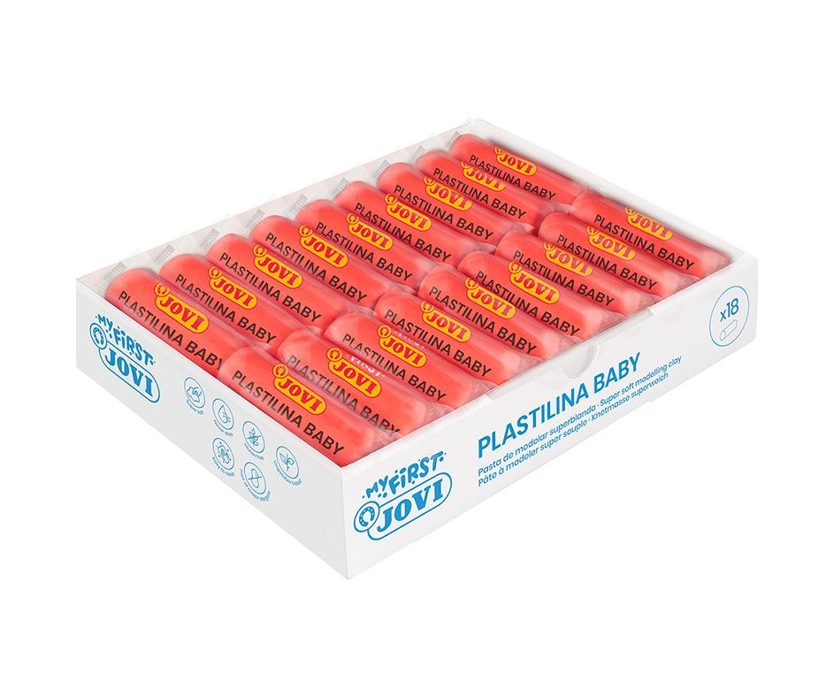 Eğitici Oyuncaklar JOVI 370U 38GR YUMUŞAK OYUN HAMURU KIRMIZI - 18'Lİ Satın Al