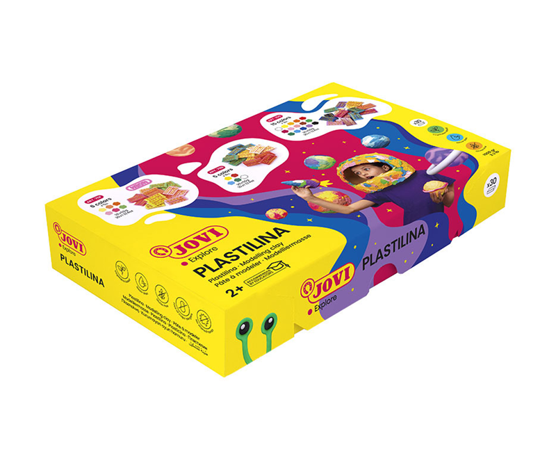 Eğitici Oyuncaklar JOVI 70B 50GR KURUMAYAN OYUN HAMURU BASIC 6 X 5 RENK - 30'LU KUTU Satın Al