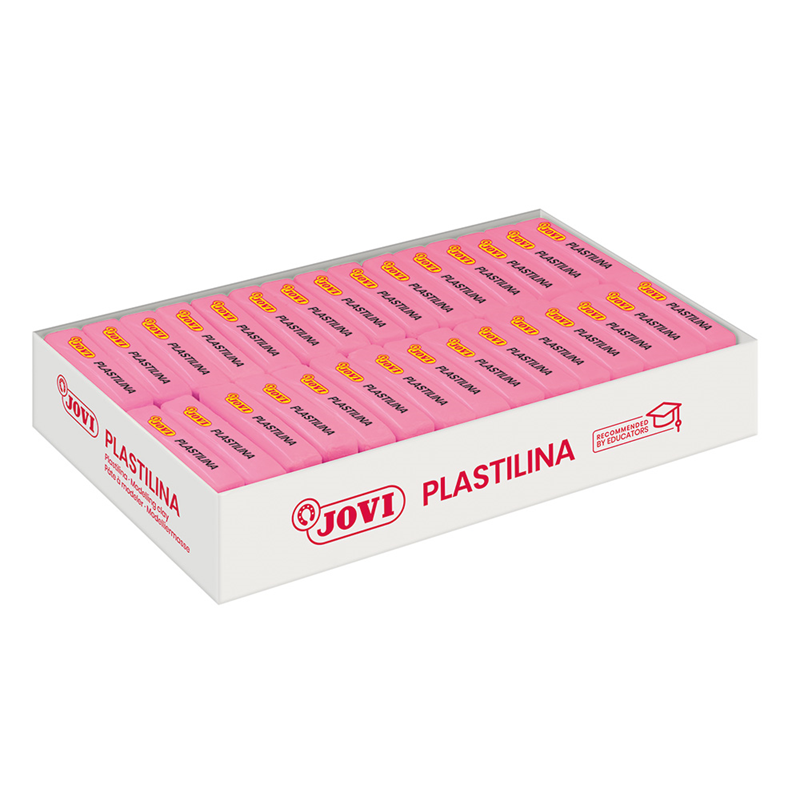 Eğitici Oyuncaklar JOVI 70U 50GR KURUMAYAN OYUN HAMURU PEMBE - 30'LU KUTU Satın Al