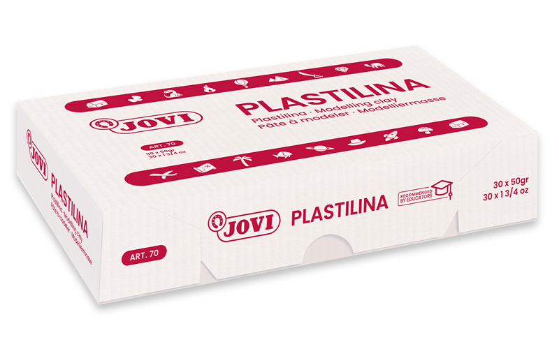 Eğitici Oyuncaklar JOVI 70U 50GR KURUMAYAN OYUN HAMURU PEMBE - 30'LU KUTU Satın Al