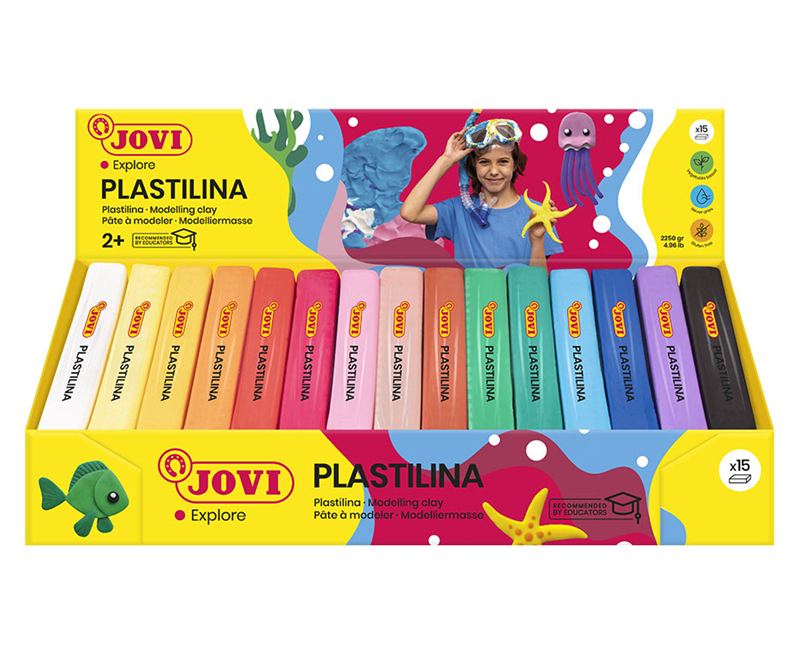 Eğitici Oyuncaklar JOVI 71S 150GR KURUMAYAN OYUN HAMURU ASORTİ 15 RENK - 15'Lİ KUTU Satın Al