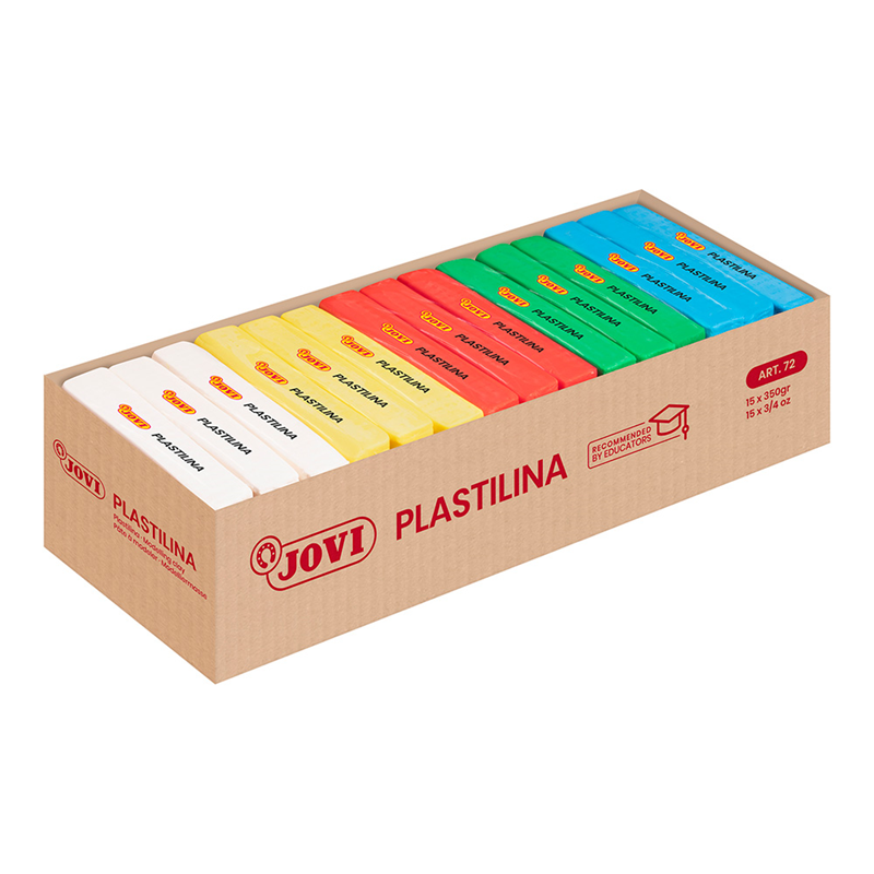Eğitici Oyuncaklar JOVI 72B 350GR KURUMAYAN OYUN HAMURU BASIC 3 X 5 RENK - 15'Lİ KUTU Satın Al
