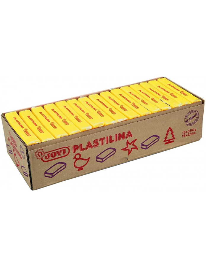 Eğitici Oyuncaklar JOVI 72U 350GR KURUMAYAN OYUN HAMURU SARI - 15'Lİ KUTU Satın Al