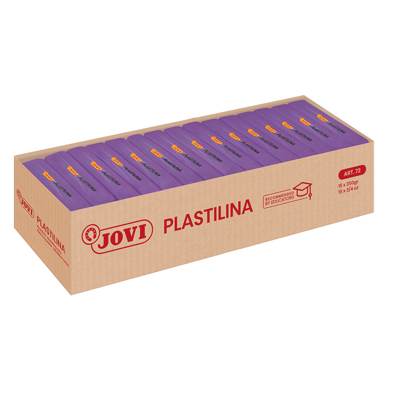 Eğitici Oyuncaklar JOVI 72U 350GR KURUMAYAN OYUN HAMURU MOR - 15'Lİ KUTU Satın Al