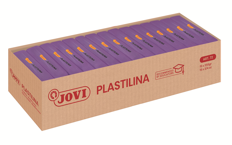Eğitici Oyuncaklar JOVI 72U 350GR KURUMAYAN OYUN HAMURU MOR - 15'Lİ KUTU Satın Al