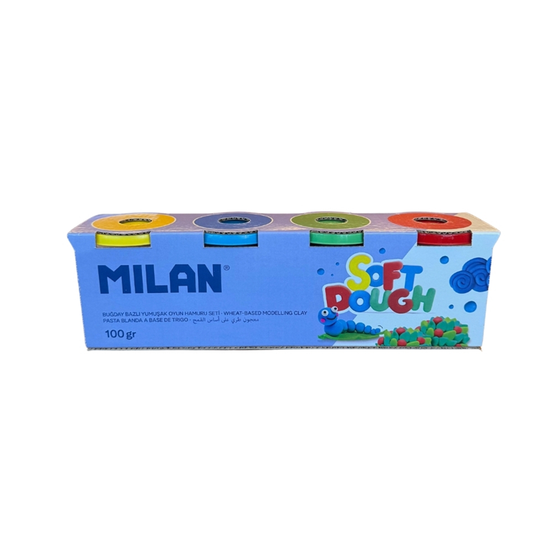 Eğitici Oyuncaklar MILAN OYUN HAMURU 100GR X 4 RENK Satın Al