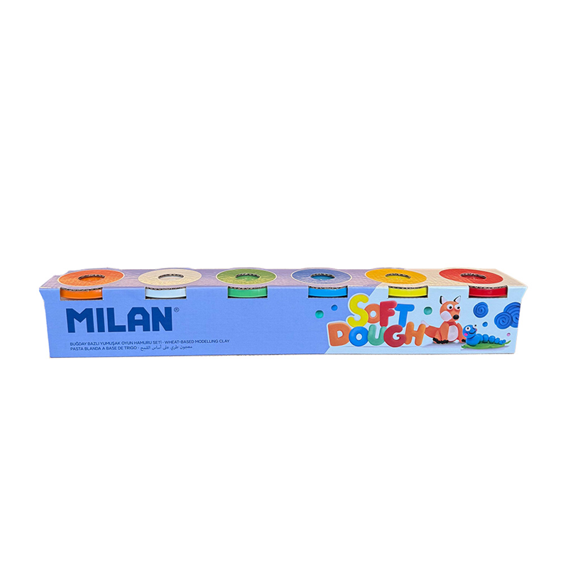 Eğitici Oyuncaklar MILAN OYUN HAMURU 100GR X 6 RENK Satın Al