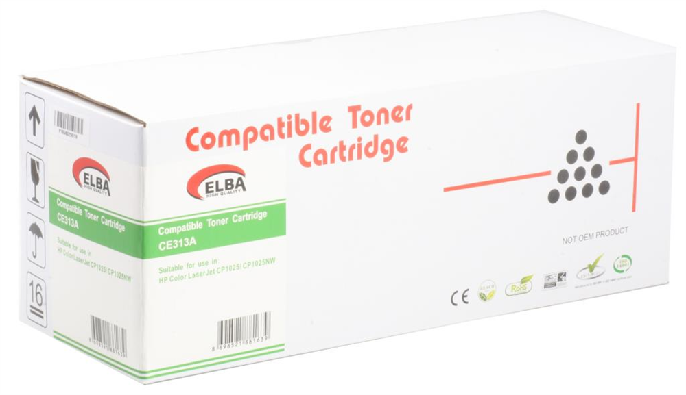 ELBA HP CE313A (126A) LaserJet CP1025 KIRMIZI TONE