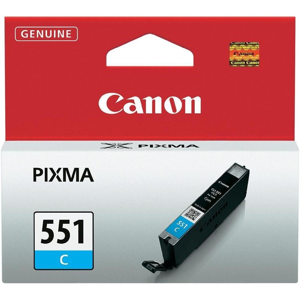 Epson Kartuş Canon CLI-551C Cyan Mavi Mürekkep Kartuş IP7250 MX925 Satın Al