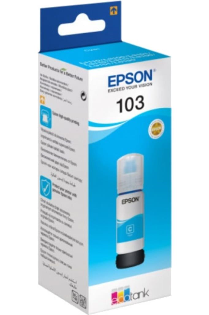 Epson Kartuş Epson 103 T00S24A  Ecotank Cam Göbeği Kartuş Ink Bottle Satın Al
