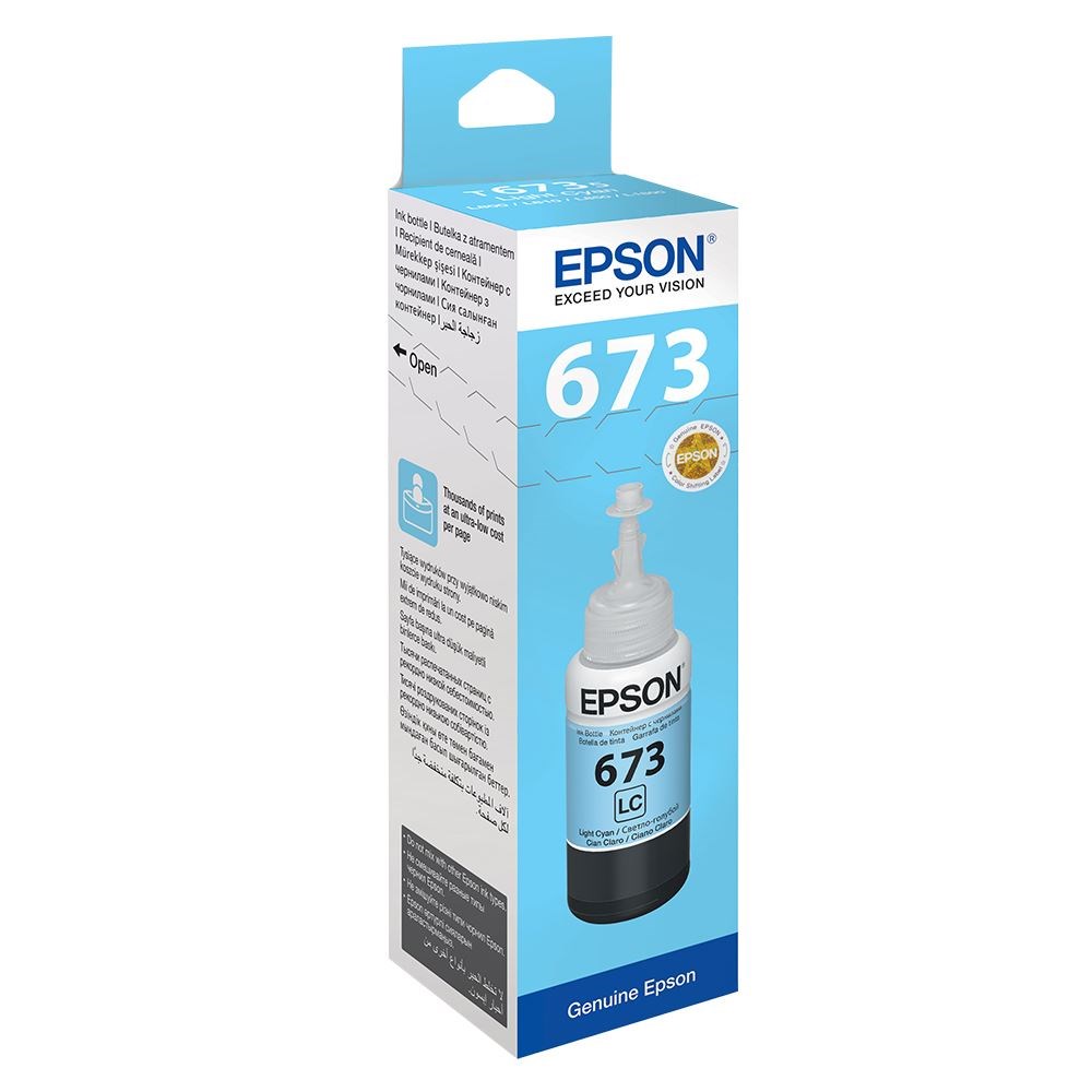 Epson Kartuş Epson T6735 L800-L1800 Light Cam Göbeği Mürekkep Kartuş 70Ml Satın Al