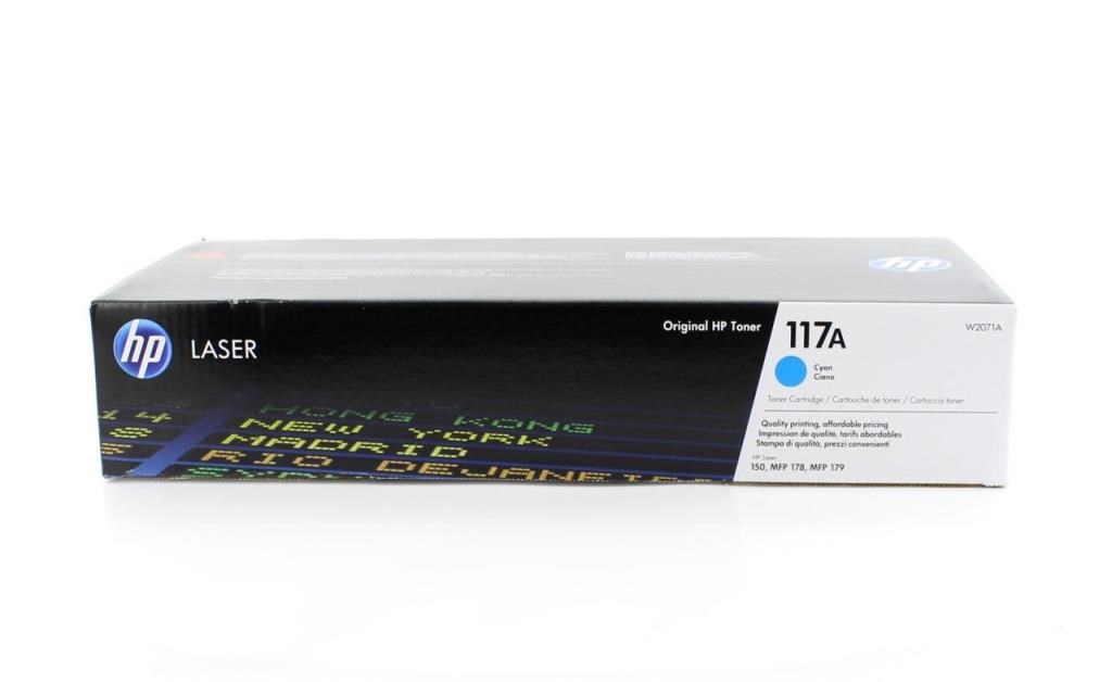 Epson Kartuş HP 117A Cyan Mavi 700 Sayfa Toner W2071A Satın Al