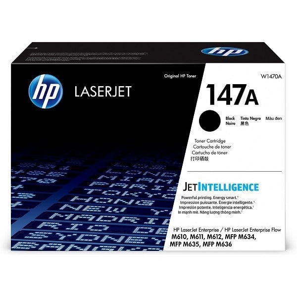 Epson Kartuş HP 147A Black Siyah 10.500 Sayfa Toner W1470A Satın Al