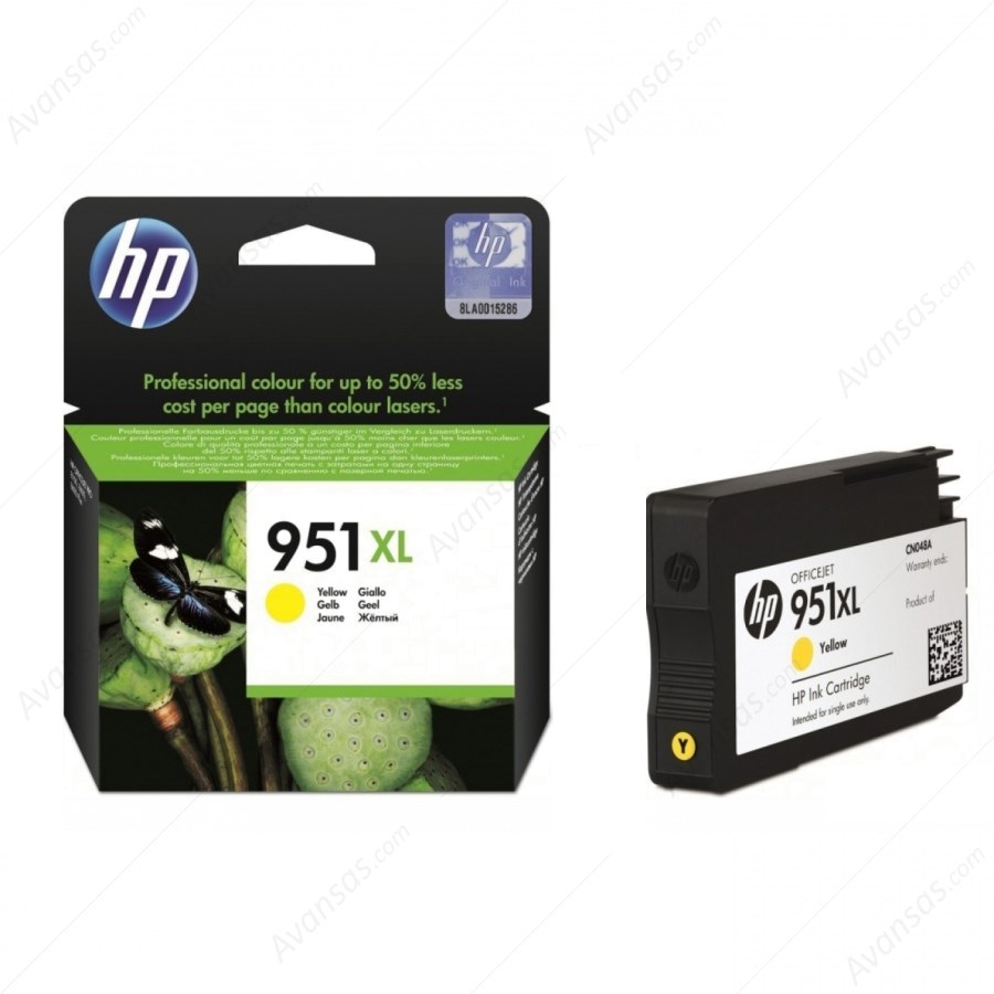 Epson Kartuş Hp 951Xl Cn048A Sarı Kartuş (Oj 8100 - Oj 8600) Satın Al