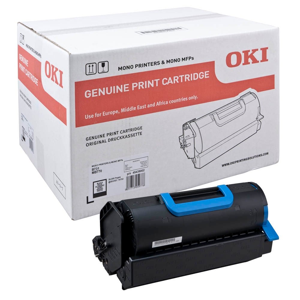 Epson Kartuş OKI 45460502 SİYAH TONER ES7131-ES7170 36K Satın Al