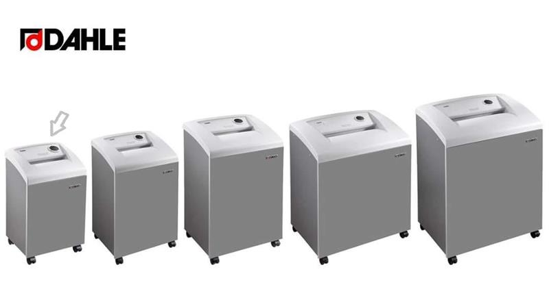 Evrak İmha Makineleri 50114 DAHLE EVRAK İMHA MAKİNESİ - P4(4.0X40.0MM) - 30L - 9SYF. Satın Al