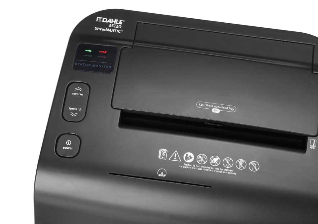 Evrak İmha Makineleri Dahle 35090 Evrak İmha Makinesi Otomatik Besleme (4X12mm) 23LT. Satın Al