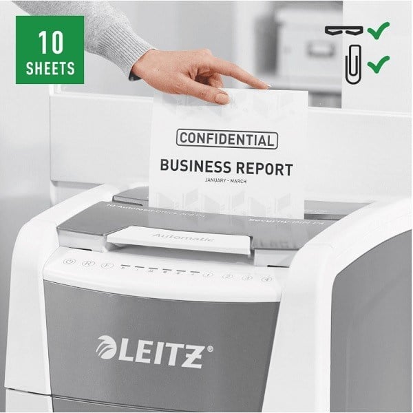 Evrak İmha Makineleri Leitz IQ Auto Feed Otomatik Evrak İmha Makinesi  Pro 600 P5 Satın Al