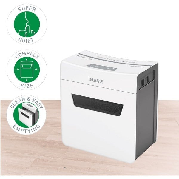 Evrak İmha Makineleri Leitz IQ Protect Evrak İmha Makinesi  3M P5 EU Satın Al
