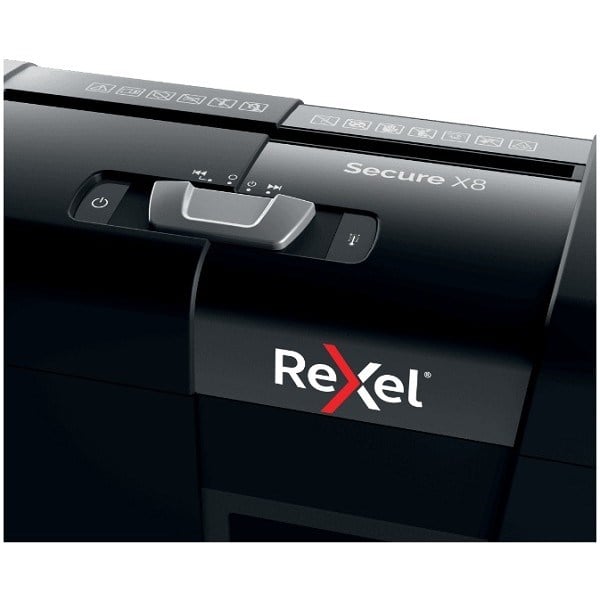 Evrak İmha Makineleri Rexel  Secure X8 EU, Ev Tipi Evrak İmha Makinesi Satın Al