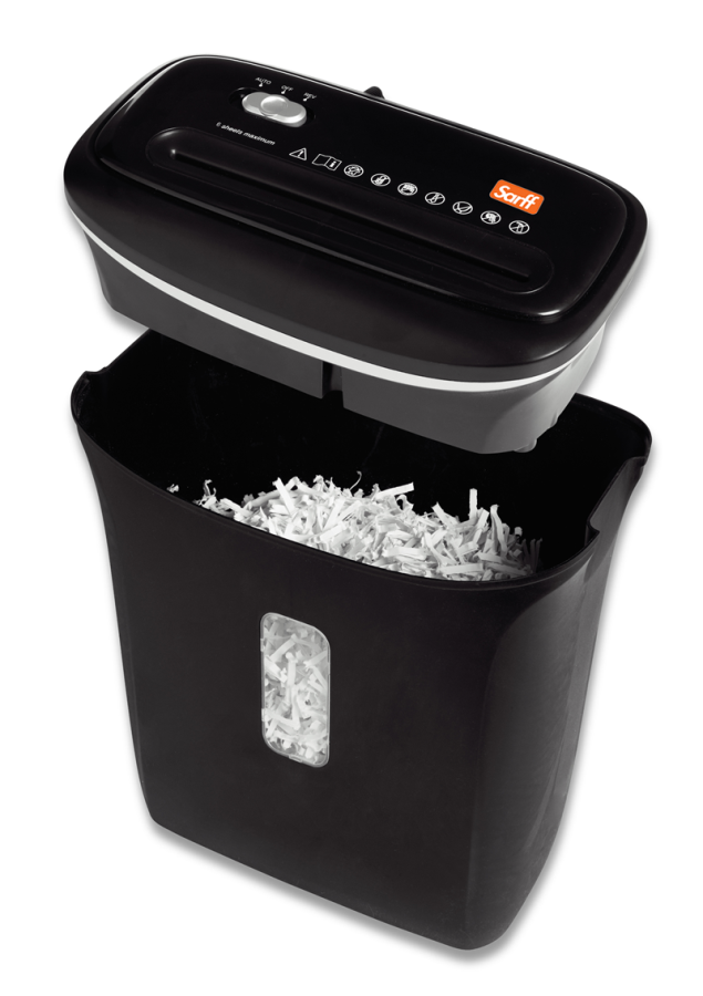 Evrak İmha Makineleri SARFF PS200 EVRAK İMHA MAKİNESİ - P4(4X30MM) - 12L - 6SYF. Satın Al