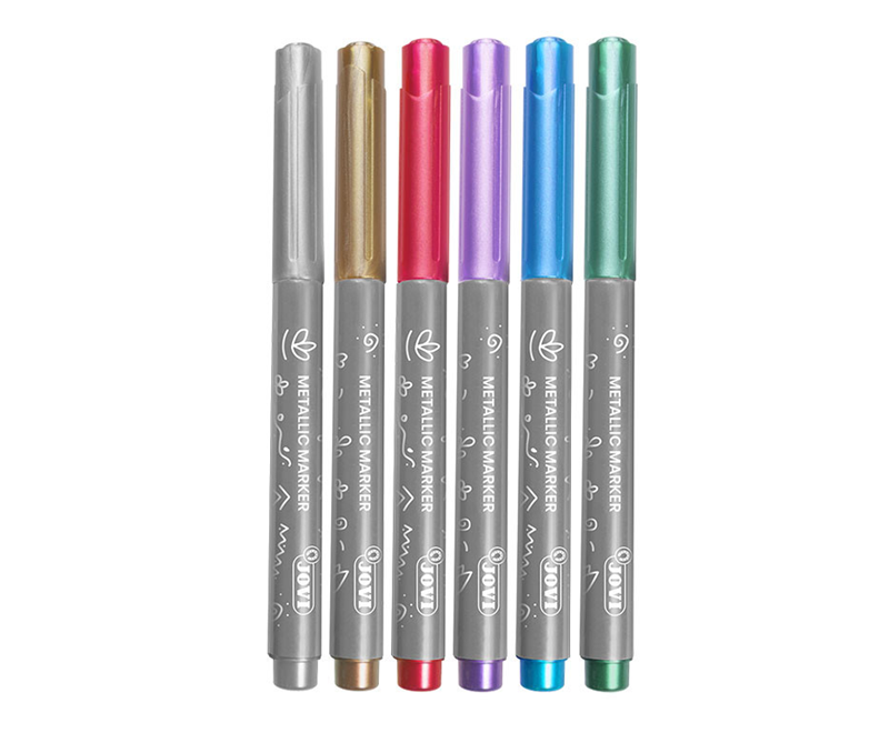 Fosforlu Kalemler JOVI 1606M DECOR METALIK KALEMİ - 6 RENK Satın Al