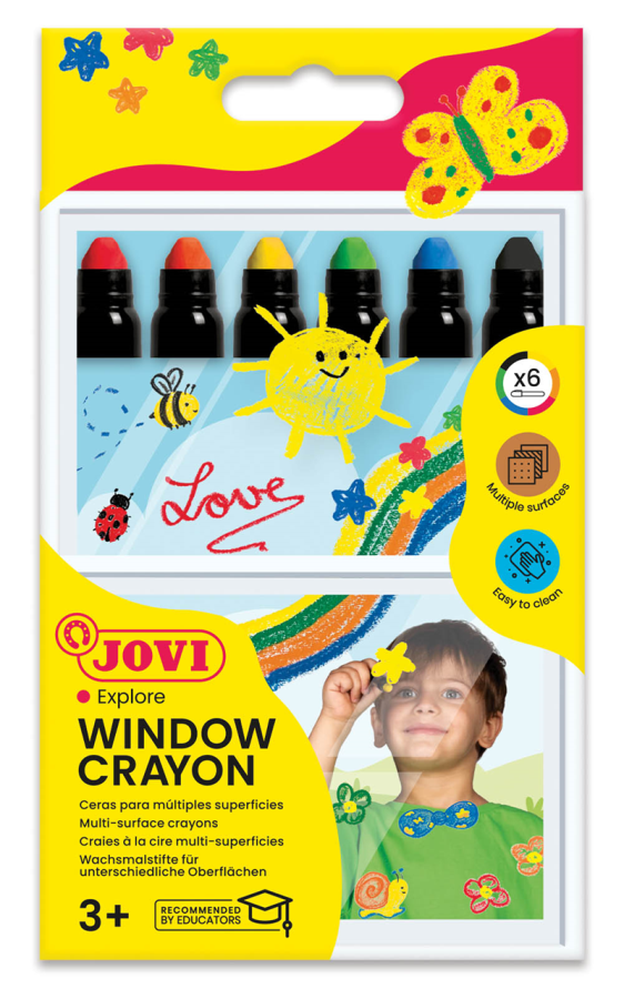 Fosforlu Kalemler JOVI 1906 DECOR CAM KALEMİ 6 RENK Satın Al