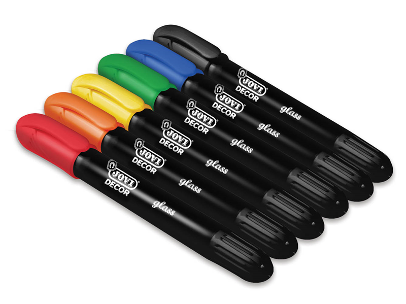 Fosforlu Kalemler JOVI 1906 DECOR CAM KALEMİ 6 RENK Satın Al